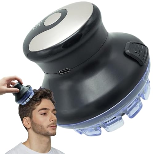 LearnLyrics Haarschneidemaschinen-Set – Haarschneide-Set, UFO-Form, sicherer Friseur-Haarschneider, professionelles Haarschneide-Set, Herren-Haarschneidemaschine, wiederaufladbar für Männer,