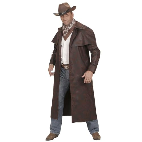 Widmann 72252 Kostüm Cowboy, Herren, Braun, M