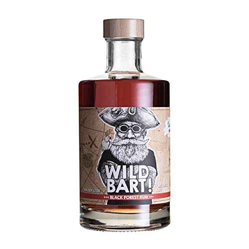 Tiptop Home Wildbart! Rum - Rum aus dem Schwarzwald - Der wahre Rum Badens - 41% Vol. (1 x 0.5 l)