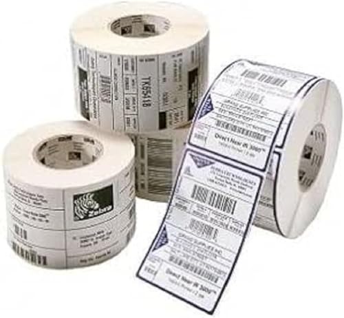 Zebra Z-Perform 1000d – Drucker-Etiketten direkt Wärme, Rolle, Permanent Adhesive, 100 mm x 50 mm, 20 cm, 7,6 cm