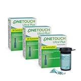 OneTouch Ultra Plus Teststreifen – Vorteils-Paket I 90 Teststreifen I kompatibel mit dem OneTouch Ultra Plus Reflect Blutzuckermessgerät