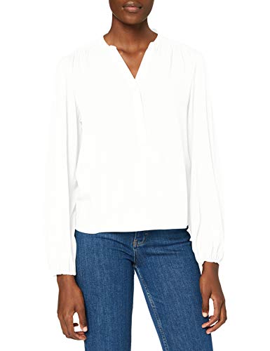 JdY Damen JDYMARLON L/S Shirt WVN NOOS Bluse, Cloud Dancer, 34