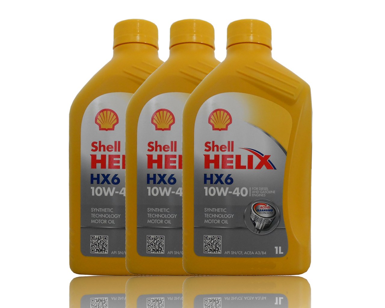 Shell Helix Ultra HX6 10W-40 3x1 Liter