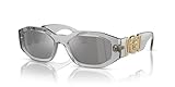 Versace Unisex 0VE4361 Sonnenbrille, Gris, 53