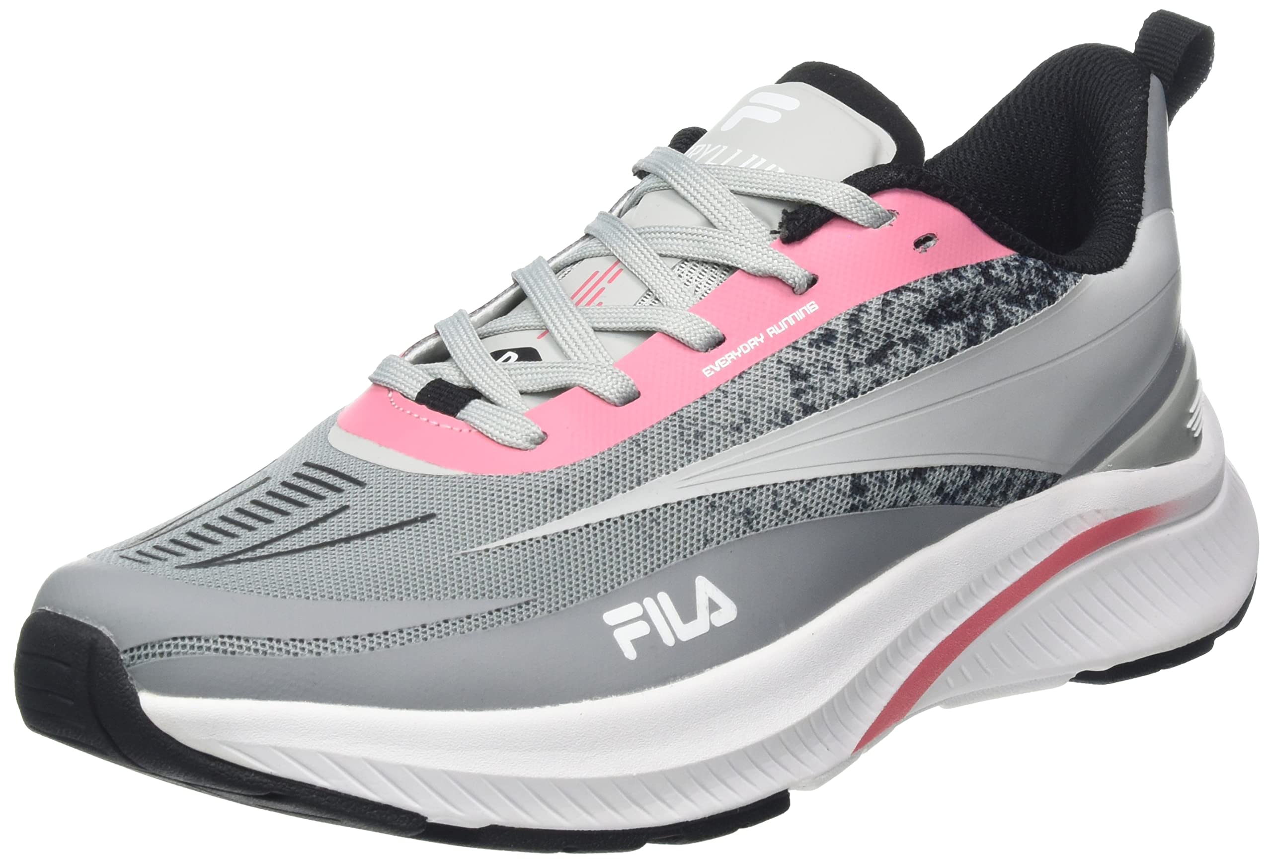 FILA Damen Beryllium wmn Laufschuh, Gray Violet-Geranium Pink, 37 EU