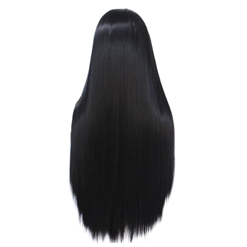 Qhpnunhq 18 HD Straight Lace Frontal Perücke für Schwarze Frauen, Ohne, Vorgezupft