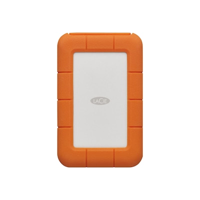 LaCie Rugged Mini USB-C, 2 TB, tragbare externe Festplatte für Mac, 2.5 Zoll, USB-C, Mac, PC