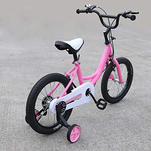 Kinder Fahrrad, 16 Zoll Kinderfahrrad Mädchenfahrrad & Jungenfahrrad Kinderrad Fahrrad Spielrad