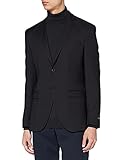 Jack & Jones Herren JPRSOLARIS BLAZER NOOS Blazer, Schwarz (Black Black), 46