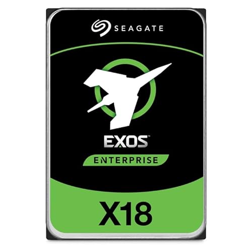 Seagate Exos X18 ST12000NM001J - Festplatte - verschlüsselt - 12 TB - intern - SATA 6Gb/s