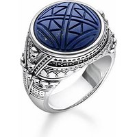 Thomas Sabo, Ring "ethno Blau" in blau, Schmuck für Herren