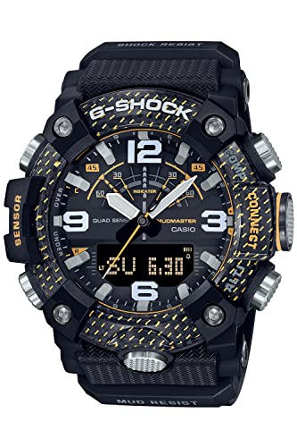 Casio G-Shock GG-B100Y-1AJF Master of G Series Mud Master importiert aus Japan Januar 2023 Modell, Schwarz