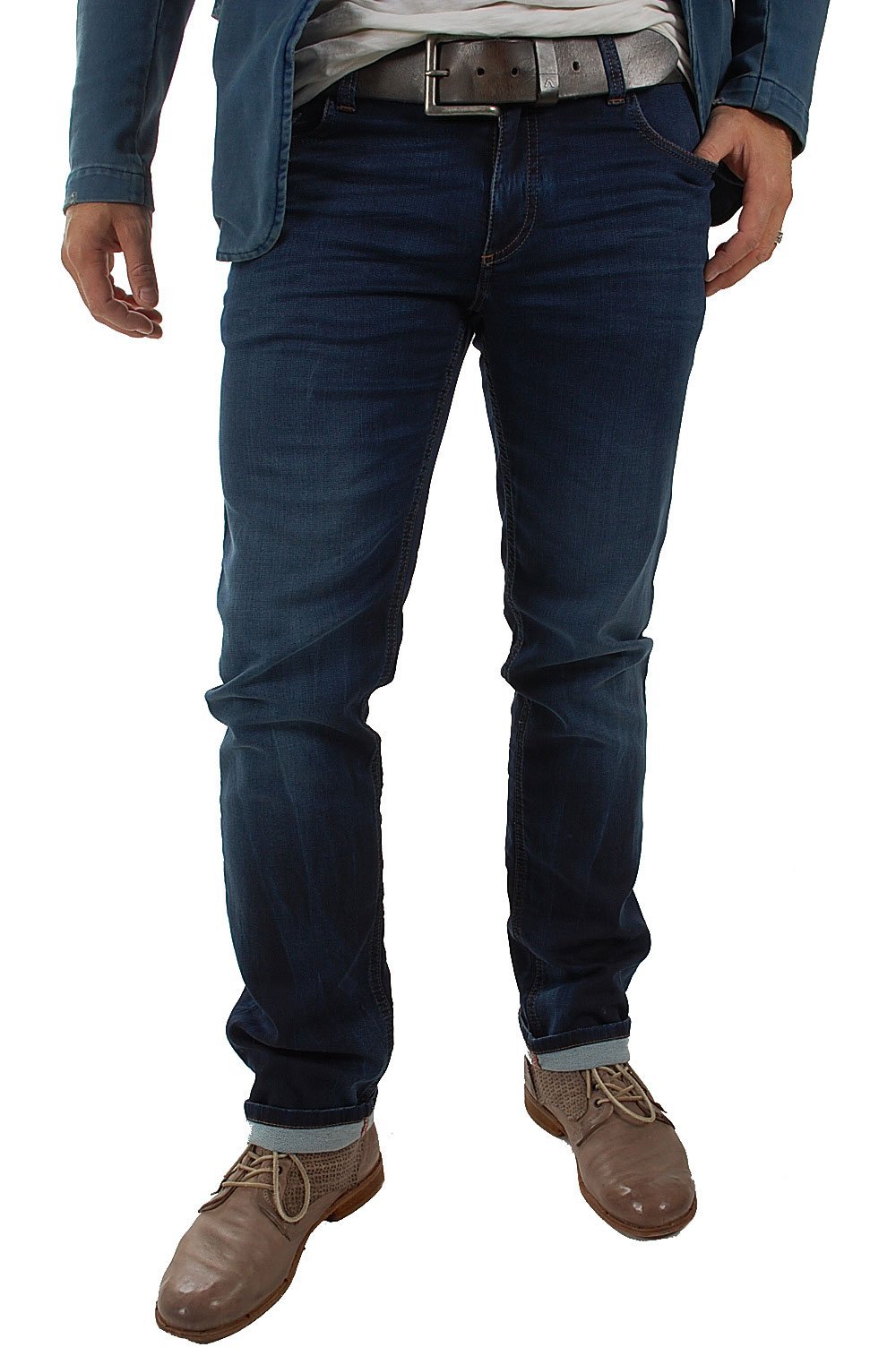 ALBERTO Pipe - Cosy Jeans, blau(darkblue (898)), Gr. 35/34