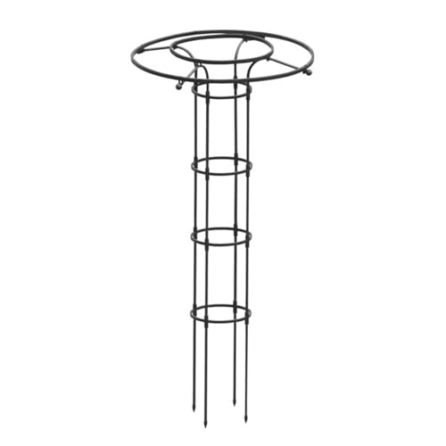 Topfpflanzen-Garten-Rankgitter | umwickeltes Stahl-Pflanzenkletterspalier | Rostfreies Rankgitter für Topfpflanzenstütze | Kletterspalier Blumentöpfe Stützen für Zimmerpflanze