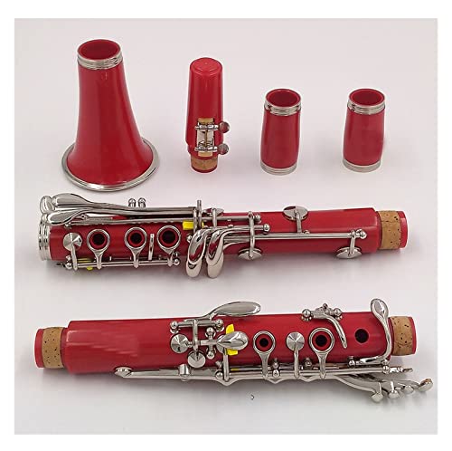 Klarinetten BB Clarinet 17 Key SIB Klarnet/ABS Körpermaterial-Klarinette. Standard Klarinette (Color : E102)