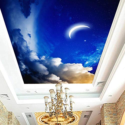 Decke Decke Fantasy Universum Sternenhimmel Tapete Decke Decke großes Wandmotiv Bar ktv fototapete 3d effekt tapete tapeten wald vintage wandbild wandbilder kinderzimmer-300cm×210cm