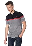 Merc of London Herren Clarence Polo Shirt, Black, Small