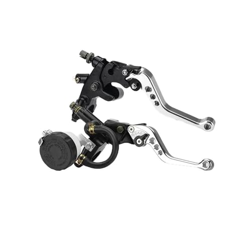 AXCAR Universal Motorrad Einstellbare Kupplung Bremse Master Zylinder Reservoir Kit Für Y&amaha 7/8 "22mm Lenker Kupplung Bremshebel