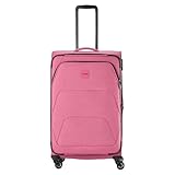 Travelite Adria Trolley 4 Rollen 78 cm 78cm Weichgepäck 90L Rosa