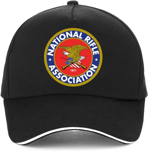 Baseballkappe Hiphop Sonnenhut Association of America Print Baseballkappe Männer Besitzer Papa Hut Mode verstellbar NRA Hip Hop Cap Knochen Geschenk