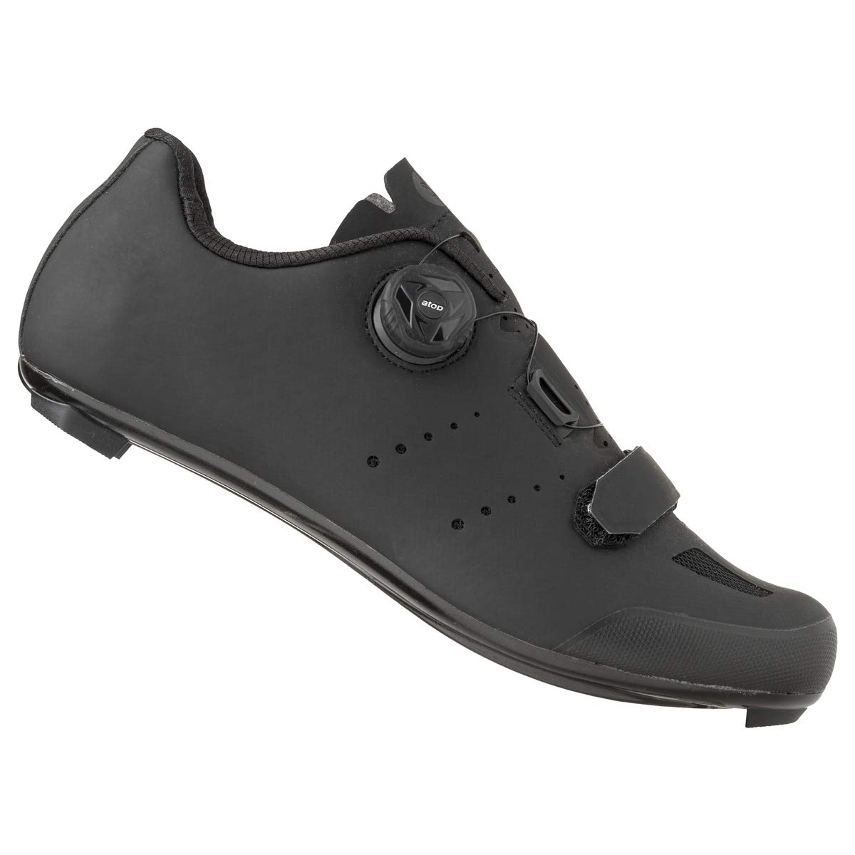 AGU Unisex-Adult Nero Scarpe ROAD R610 Suola in Nylon e Chiusura, 39 EU