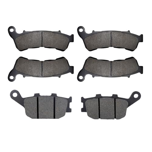 Motorrad Vorne Hinten Bremsbeläge Discs Kit Für HONDA CBF600 (ABS) 08-09 XL700 VA8 VA9 VAA 08-11 VT1300 CXAA 10-11 NC700XA 12-14(Front and Rear Pads)