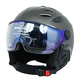 ALPINA Erwachsene Jump JV VHM Skihelm, Charcoal Matt, 60-62 cm