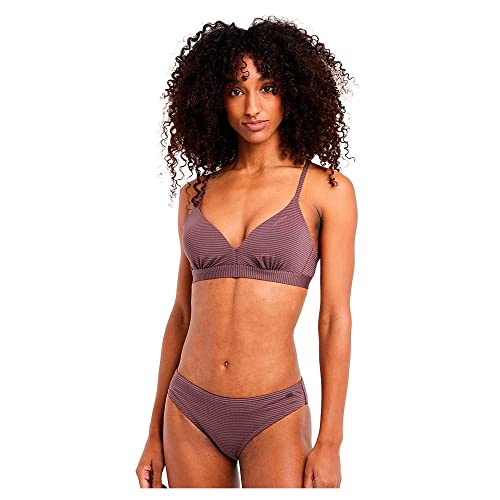 Protest Damen Bügel-Bikini Cheeky PRTBRITA 23 Stretch Raisinbrown S36B