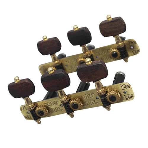 Strings Tuning Pegs Mechaniken Für Gitarre 2 Stück Stimmwirbel für klassische Gitarre, Stimmschlüssel, Mechaniken für akustische Folk-Klassikgitarren