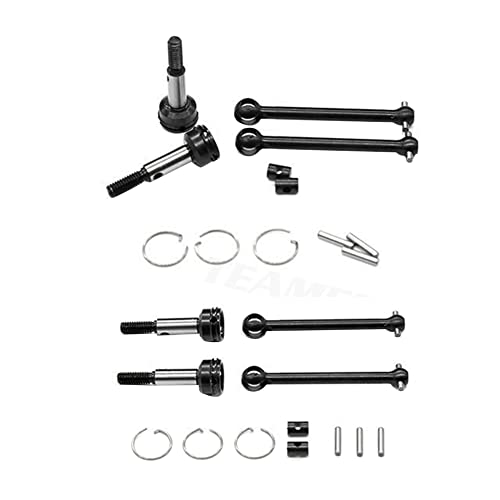 SOFORFREEM 1 Paar Getriebewellen vorne und hinten CVD 42 mm 39 mm für 1/10 XV-01 TC-01 XV01 TC01 RC Car Upgrades Parts