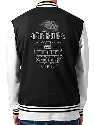 clothinx Collegejacke Unisex Peaky Blinders Shelby Brothers Schwarz Gr. M