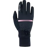 Roeckl Watou Damen Winter Fahrrad Handschuhe lang schwarz/pink 2023: Größe: 6.5