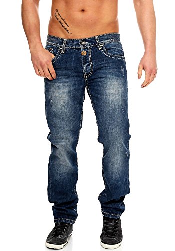 Cipo & Baxx Herren Jeans, blu (Tinted Scratched Used), 42 (34W/34L)