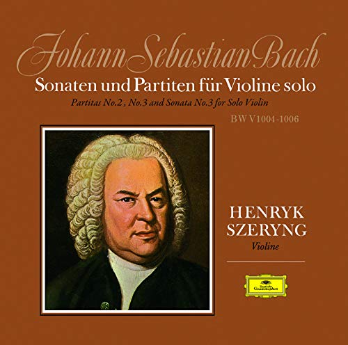 BACH: PARTITAS FOR VIOLIN SOLO NO.2 & NO.3, SONATA FOR VIOLIN SOLONO.3 (Japanese Reissue)