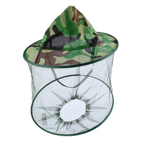 10 Stück Camoufla Bienenzucht Schutz Bienenhut Insektenschutz sichtshut Anti-Moskito-Schalhut Outdoor Anln sichtsmaske Hut für Bienenfarmen