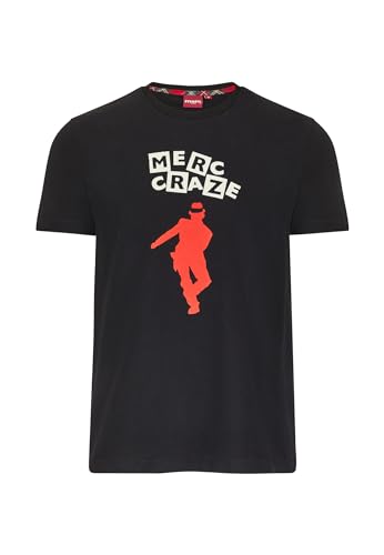 Merc Herren Radford T-Shirt, Schwarz, XXL