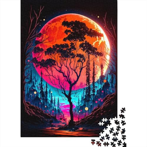 RED DAWN Puzzles für Erwachsene und Jugendliche, 500 Teile, Puzzles für Erwachsene und Jugendliche, anspruchsvolle Puzzles für Erwachsene, 52 x 38 cm