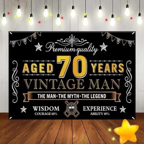 Alles Gute zum 65. 70. Geburtstag Prinz Fotoanruf Hintergrund exquisit Foto Grün Grün Bildschirm Fee Dekoration Fotografie Mann Rose 350x230cm