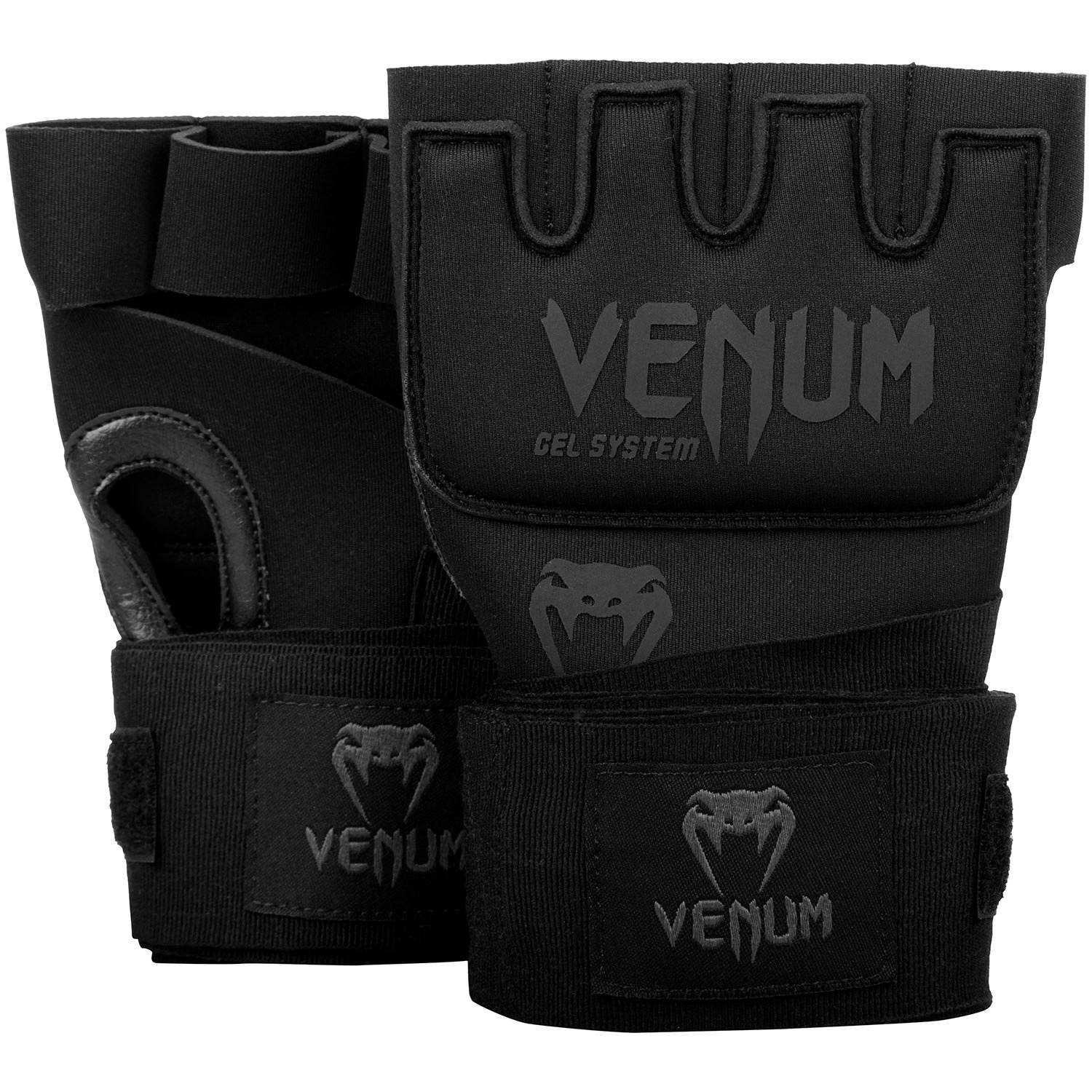 Venum, Kontact Gel Handschuh Wraps, Herren, XL, Schwarz/Schwarz