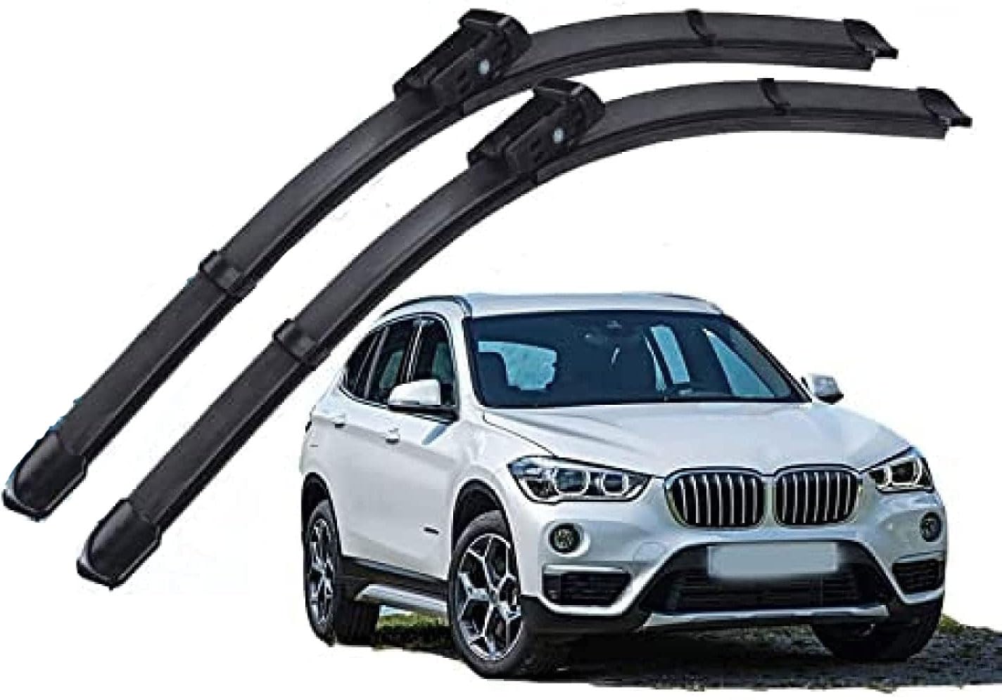 Scheibenwischer für BMW X1 F48 2015-2019, Auto Scheibenwischer Vorne Und Hinten Wischerblätter Set Teile Ersatzwischblätter