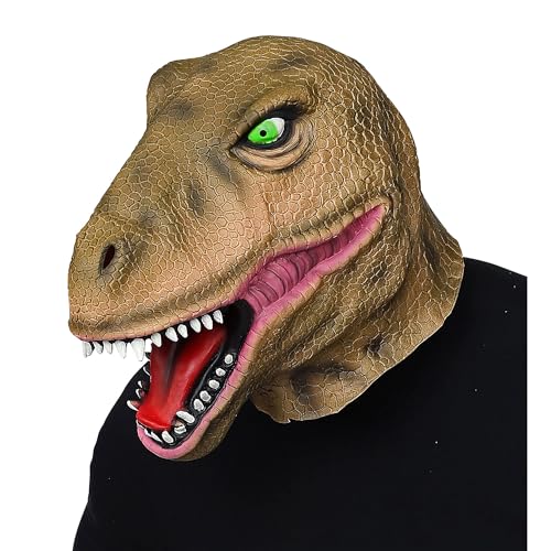 "TYRANNOSAURUS T-REX FULL HEAD MASK" -