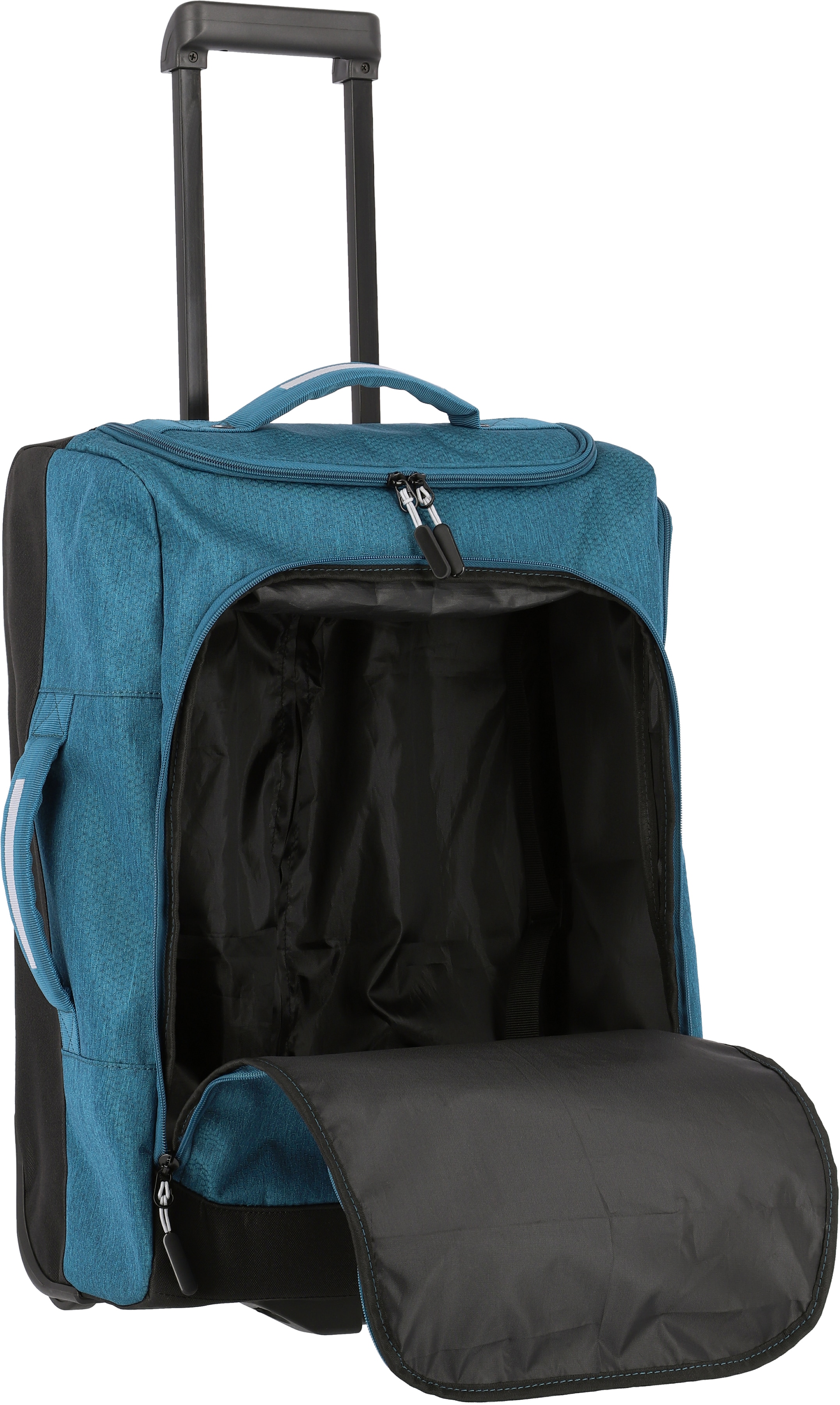 travelite Weichgepäck-Trolley "KICK OFF S, 55 cm", 2 St. Rollen, Handgepäck-Koffer Reisegepäck Reisekoffer Trolley Freizeittasche 3