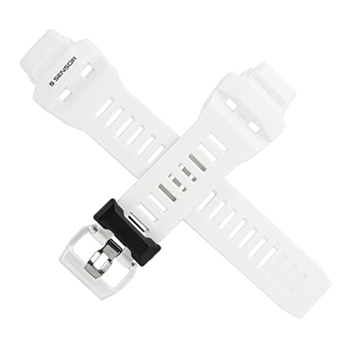 Original Casio Uhrenarmband für GBD-H1000-7A9 GBD H1000 H 1000 Weiß 10618761