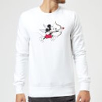 Disney Mickey Cupid Sweatshirt - White - XXL - Weiß