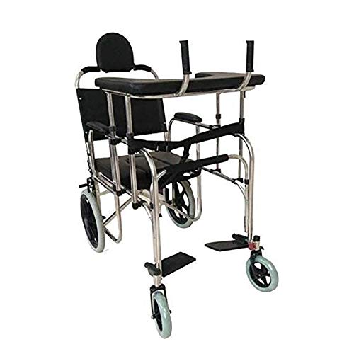 Rollator für Erwachsene, ältere Menschen, mit Sitz, Nachtkommode, Rehabilitations-Walking-Training, Mobilitätshilfe für Erwachsene, Seniorendekoration, Vorwärts