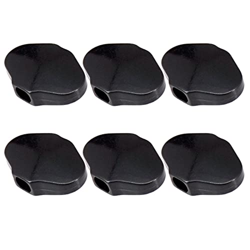 Gitarren Stimmwirbel 6 Stücke Zinklegierung Gitarre Tuning Peg Knobs Keys Tuner Machine Heads Knöpfe Für Akustische Elektrische Folk Gitarren (Color : Black)