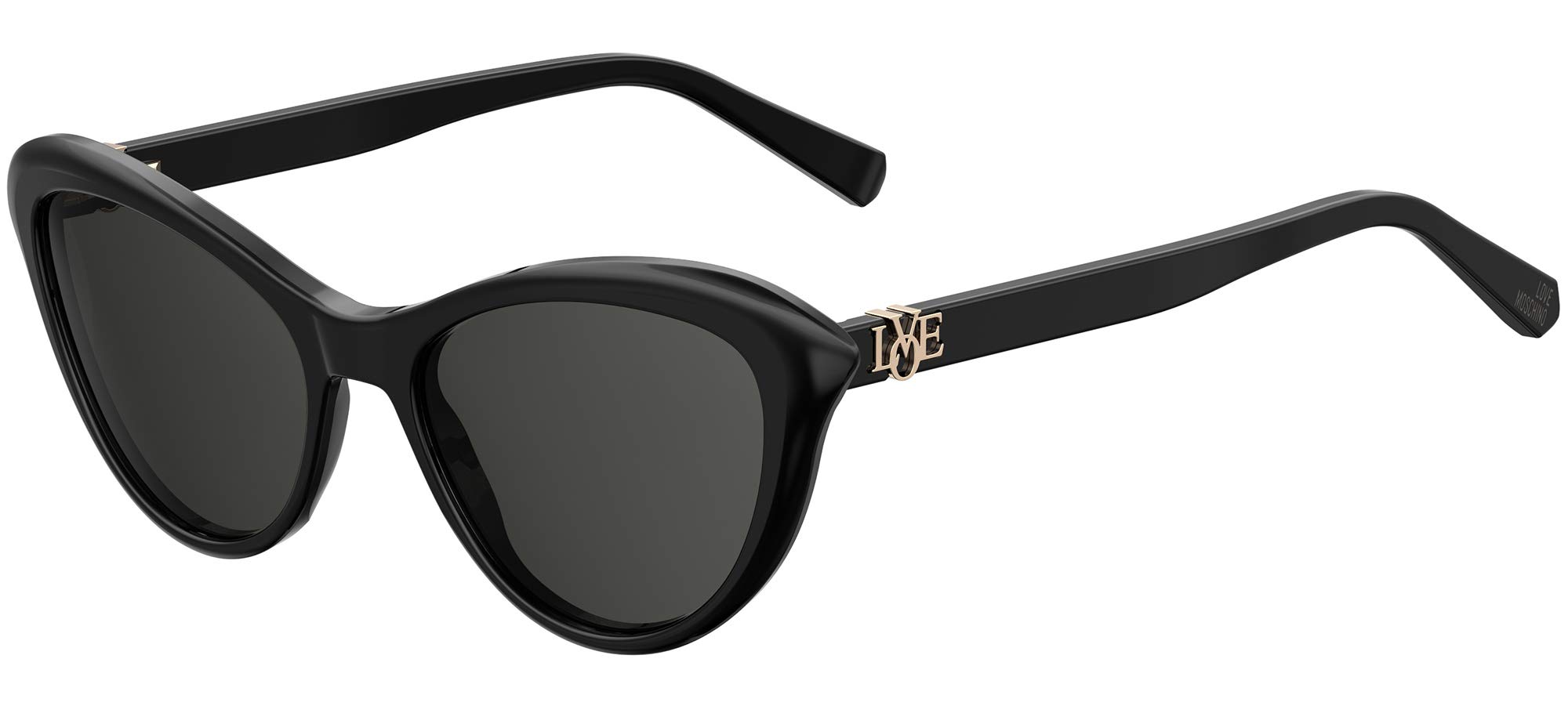 Love Moschino Sonnenbrillen MOL015/S Black/Grey 53/18/140 Damen