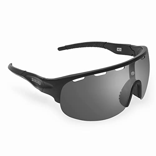 SIROKO - Selbsttönende Sportbrille für Radfahren K3 PhotoChromic Africa - Schwarz