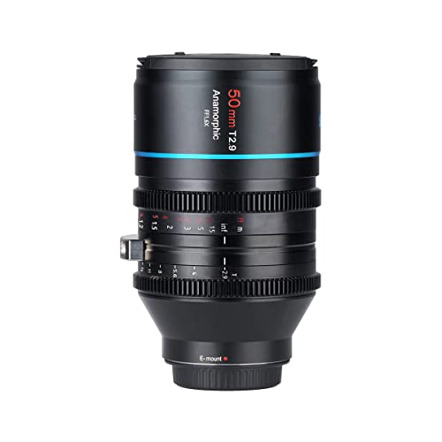 SUIRI 50mm T2.9 1.6X Anamorphes Vollformat Prime Objektiv Objektive Lens Lenses für Kino Modell Venus 50mm(Z Mount)