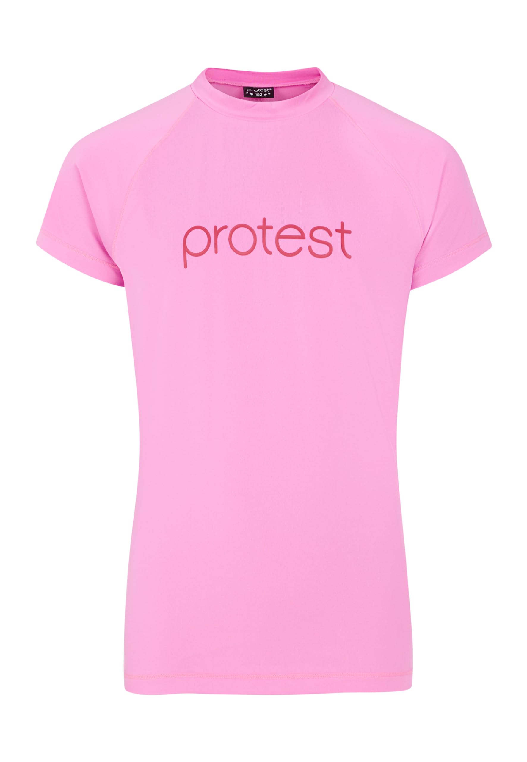 Protest Girls Rashguard Short Sleeve Upf50 PRTSENNA JR Taffy Pink 164